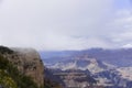 Mists of the Grand Canyon Royalty Free Stock Photo